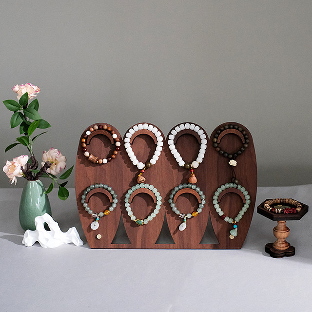 Jewelry display rack fish brand vertical bracelet bracelet necklace necklace rack jewelry display shooting props
