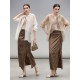 COCOBELLA Heavy Industry Gradient Sequin Embroidery Can Wear Outer Vest Spring and Summer Light Luxury Sleeveless Shirt VT0029