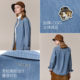Hazzys Haggis denim shirt women's autumn retro washed loose cotton jacket trendy