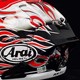 Suitable for Arai rx7x neo XD GX painted modified tail helmet competition large tail spoiler