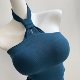 The king of single wear! Cartoon breasts with padded breasts, double-layer design, halter neck, backless sexy tank top, women's inner layering shirt