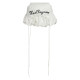 #Sisjuly#punk girl retro contrasting letter print high-waisted fluffy skirt for women high-waisted versatile trendy skirt