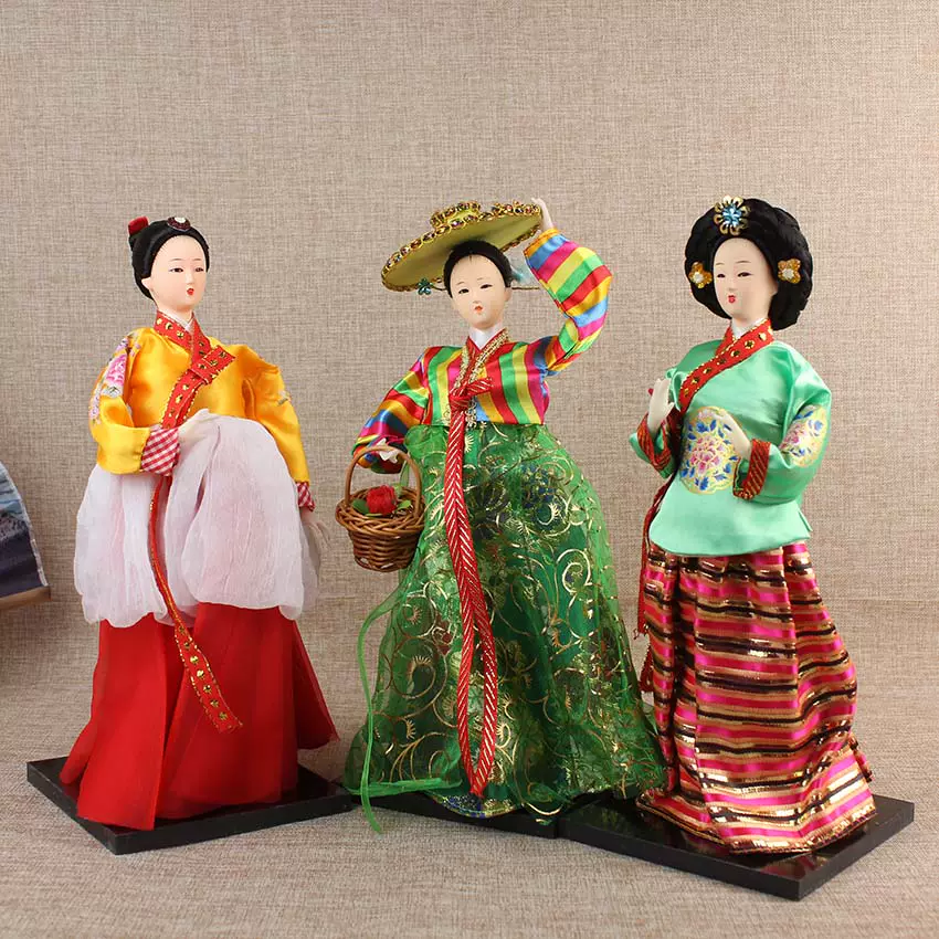 のぼり「リサイクル」 日本人形 韓国 チマチョゴリ 特大サイズ