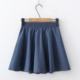 Japanese Mori Women's Spring and Summer Clothing Ethnic Style Lace-up Denim Skirt Student Girl Soft Cute Girl Short Skirt Umbrella Skirt