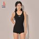 Sanqi one-piece swimsuit for women adults 2025 new swimming pool special flat angle large size professional racing swimsuit