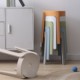 Plastic stool thickened household dining table cooked plastic stool simple high bench Nordic living room backrest square round windmill stool