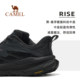 Camel Wind Speed ​​Sports Shoes Men's 2024 Autumn New Men's Shoes Thick-soled Shock Absorbing Waterproof Anti-Slip Running Shoes for Men and Women