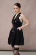 DIANA VEVINA 25 spring and summer acetate suit collar sleeveless puffy dress fashionable commuting elegant OL women
