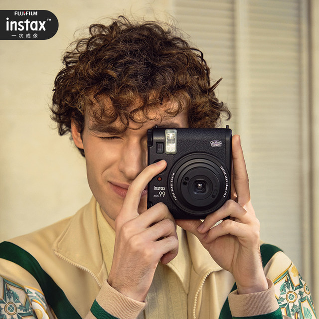 [National Bank Authentic] Fujifilm Polaroid mini99 package includes photo paper mini90 upgraded retro camera