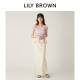 LILY BROWN autumn and winter style retro temperament lace high waist fish tail skirt LWFS244091