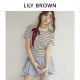 LILY BROWN autumn and winter style college style pleated irregular high waist skirt LWFS244147
