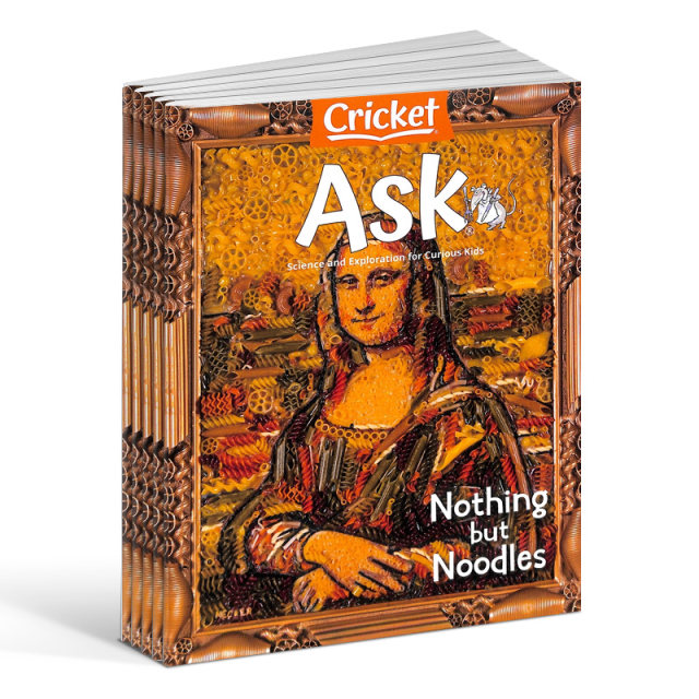 Ask the varied questions English original version Order from August 2025 6 issues in 1 year A popular science magazine for children aged 7-10 Cricket Media Children's Book Magazine Store Subscribe to primary school students' reading English