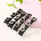 2025 Internet celebrity new pearl rhinestone lazy hair braiding artifact fashionable hair clip bang clip side hair card