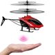 Remote control aircraft helicopter children's small electric hand sensing aircraft falling resistant drone toy boy gift