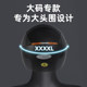 3C authentication Mustang Electric Motorcycle Extraordinary helmet Big Head Waves men and women increase the size of the helmet winter half helmet
