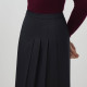 PRICH retro pleated skirt winter new design A-line skirt midi skirt women