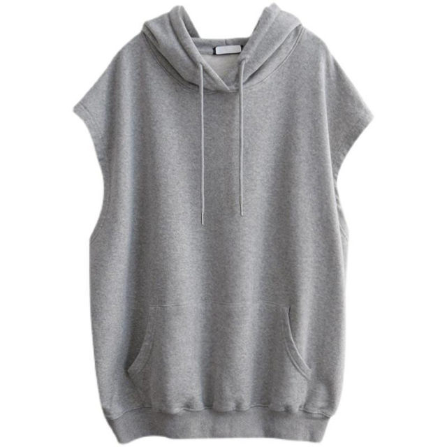 Spring and Autumn Pets Loose Fat MM2-300JIN [Jin is equal to 0.5 kg] Large size, simple medium-long sleeveless jacket ins, vest sweater female
