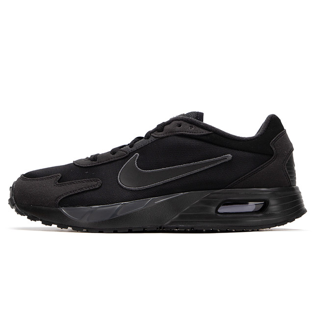 
NIKE Nike Genuine Men's Shoes 2025 Autumn New Black Samurai Running Shoes AIRMAX Air Cushion Shoes