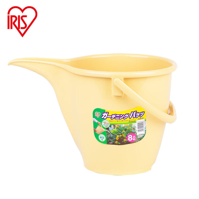 Alice GDB-8 large 8L resin bucket gardening watering pot portable pot watering tip bucket