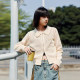 PSO Brand Men's and Women's Hole-Wire Knitted Cardigan Zipper Sweater Jacket Loose Tops Spring and Autumn