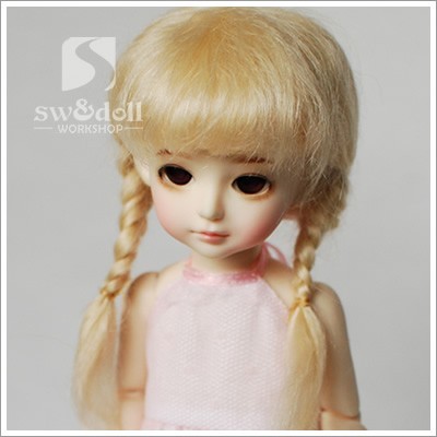 taobao agent [Clearance Special Hui] BJD wig 4 minutes 6 points, 8 points, 12 points, real Mazhair 5 color jw015 wool twist