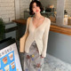 Jiuwu French retro 2025 spring and summer new straight-chip oil painting skirt mid-length high-waisted slim skirt