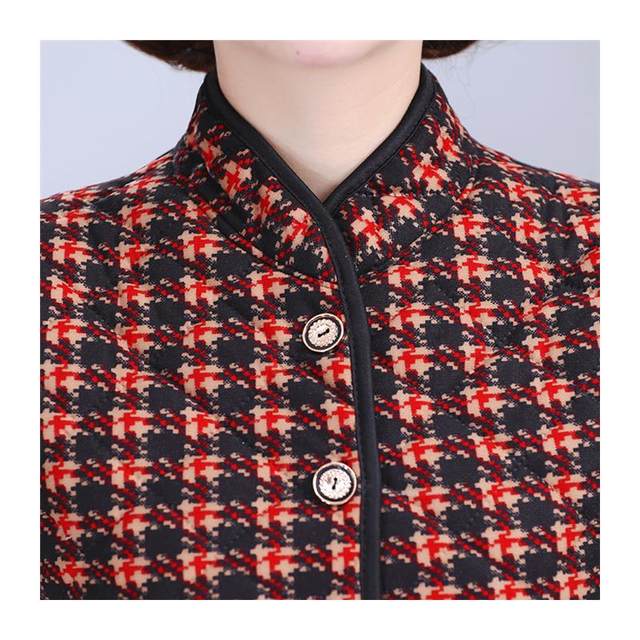 Comfortable autumn and winter velvet thickened shoulder pads to prevent cold mid-sleeve warm vest for middle-aged and elderly women sleeping cervical spine waistcoat