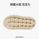 Park cheese couple stepped on the shit, the hole shoes, the women's summer Baotou slippers outdoor anti -slip beach shoes men
