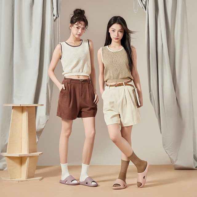 Puxilimu high-end slippers for women's home indoor spring and summer bathroom bath non-slip slippers thin bottom eva