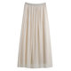 New winter draped mesh pleated skirt skirt for women 2025 small slim skirt long skirt gauze skirt skirt