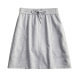 Black skirt for women's short spring and summer high waist casual lace-up pure cotton slimming hip-covering sports hip-covering A-line skirt trendy