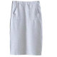 Spring and summer new loose waist, one -step skirt pocket in the pocket, long skirt half -body skirt, split leisure versatile cotton