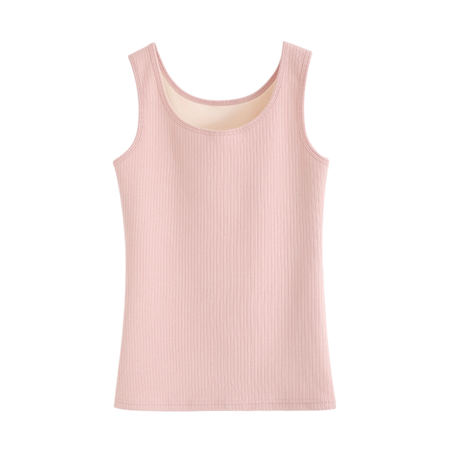 velvet vest for women in winter warm 2025 new underwear thickened autumn and winter inner wear large size sleeveless integrated velvet for cold protection