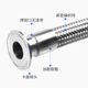 304 stainless steel chuck corrugated pipe sanitary industrial clamp wire pipe joint woven quick-load metal hose