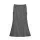 Hot girls pocket work skirt women 2024 new spring and summer high waist slim tight hip fishtail skirt long skirt