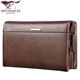 Seven Wolves men's bag big handbag genuine leather bag large capacity hand grab head layer cowhide father's hand bag men's bag