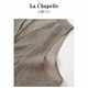 La Chapelle/La Chapelle summer new V-neck mesh vest thin sun protection blouse top