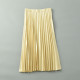 Pleated skirt for women in spring and autumn new burgundy mid-length skirt retro fashionable and versatile high-waisted slim outside skirt