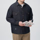 Weichen trendy brand large size men's denim jacket men's spring and autumn casual plus fat plus bigger denim jacket