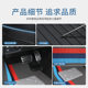 TPE car floor mats, single main driver's floor mat, fully surrounded by wire rings, upper layer, separate passenger and rear floor mats