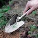 Wild vegetable shovel, gardening small shovel, stainless steel sea-catching artifact, garlic digging shovel, special multi-functional sand digging shovel