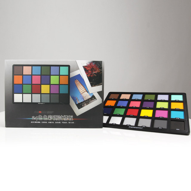 Meibon 24 -color test board standard camera balance color tank ...