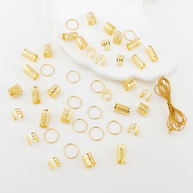 Bohemian Fashion Braided Metal Hair Ring Hot Girl Headband Opening Personalized Hair Clip Star Stage Hair Accessories Hair Buckle