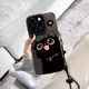 Fool Skin Black Cat is suitable for Apple 16 mobile phone case iPhone15/14Pro new model 13/12 Huawei PURA70 female Mate60pro Honor 200 high -grade X200pro Xiaomi 15Pro 15Pro
