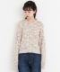 DU Family K+ 21 Spring's temperament and style of passenger for butterfly gauze thick coat knitted cardigan
