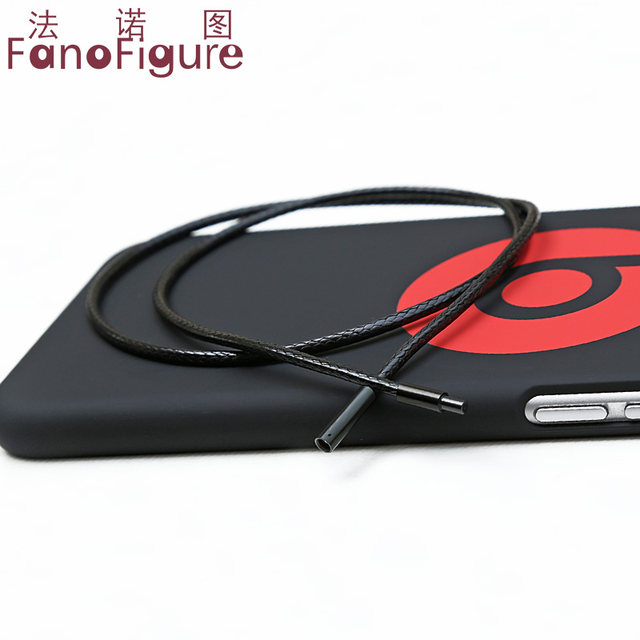 Fanotu pendant lanyard men's and women's jewelry pendant necklace rope black wax leather rope jade pendant pendant rope fashion