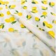 European and American retro large size lemon print irregular skirt Hong Kong style waist-hugging cute sweet big skirt