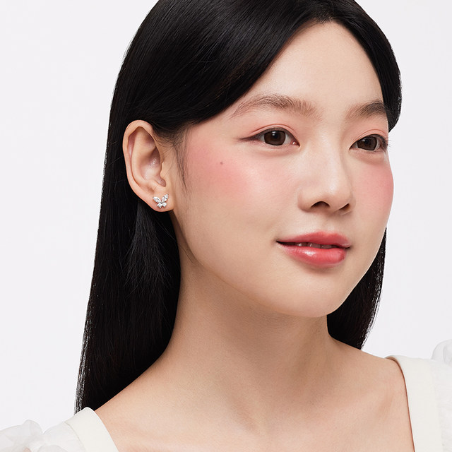 Katiro Heart Top Power Turlus 925 Silver Light Design Sensory Earrings Birthday Gift to Give Girlfriend Girlfriend