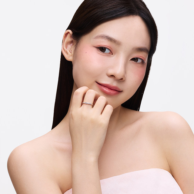 Catiro Yuanqi Couple Ring 925 Silver New Chinese Style Ring A Pair of Birthday Gifts for Boyfriend and Girlfriend