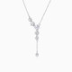 Katiro Gorgeous Star Necklace Women's S925 Silver Light luxury niche design Clasia bone chain accessories birthday gift
